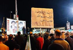 گزارش میدانی خبرنگار مهر از قرار هفتاد و سوم مردم لنگرود