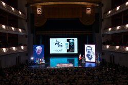 40th-day memorial service for martyred Ali Larijani in Tehran