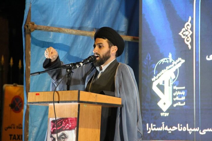 حجت الاسلام سید رضایی: ملت ایران ستون مقاومت در منطقه است
