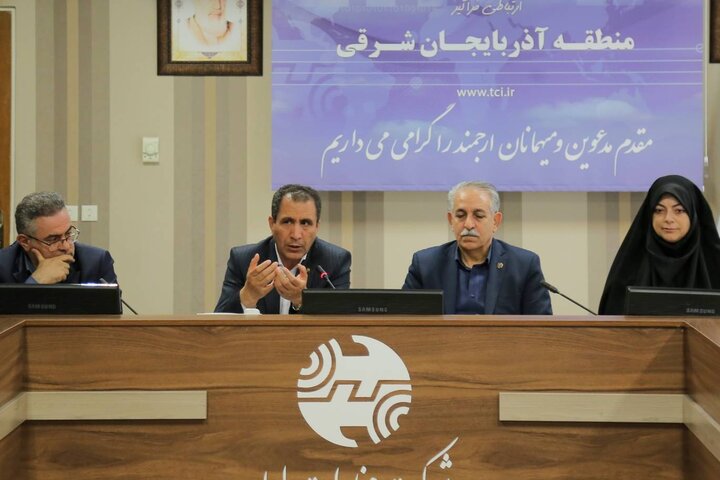 قدردانی معاون استاندار آذربایجان‌شرقی از جهادگران مخابرات در جنگ رمضان
