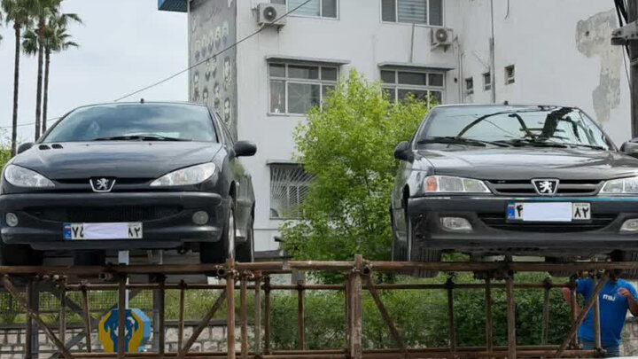 توقیف خودروهای پژو پارس و ۲۰۶ متخلف در نوشهر