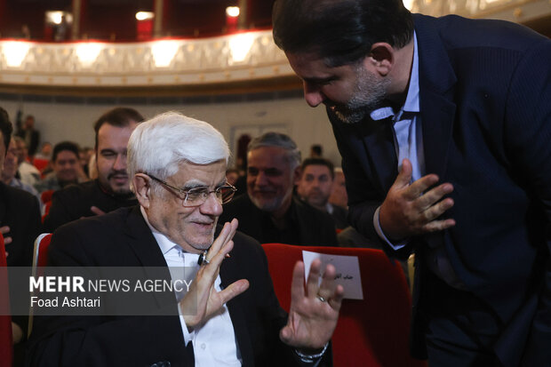 40th-day memorial service for martyred Ali Larijani in Tehran
