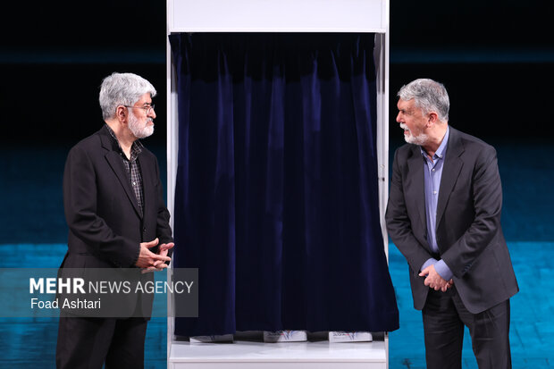 40th-day memorial service for martyred Ali Larijani in Tehran
