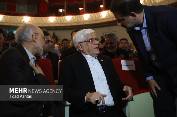 40th-day memorial service for martyred Ali Larijani in Tehran
