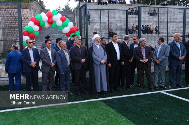 افتتاح بزرگ‌ترین چمن مصنوعی دانش‌آموزی کشور در سنندج