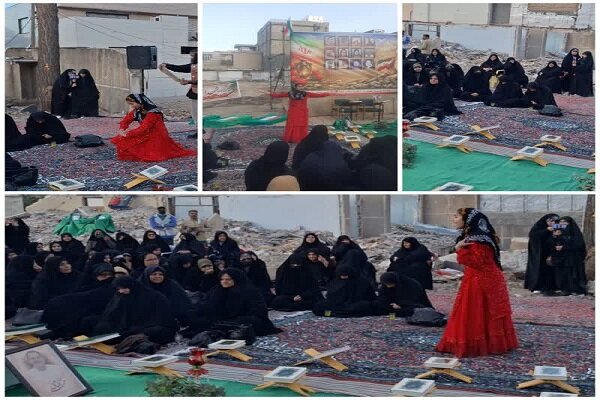 نمایش «آوازهای سرزمین مادری» در دورود اجرا شد