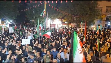 شصت و سومین حضور مردم قزوین در سنگر خیابان