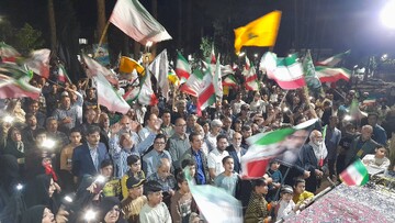 اقتدار مردم خلیل آباد در  کنار فرهنگیان