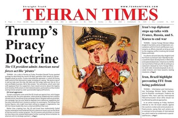 Front pages of Iran’s English dailies on May 03