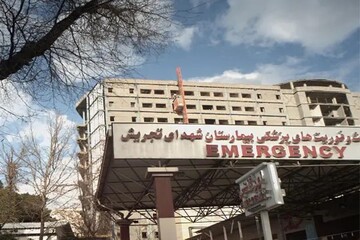 آتش‌سوزی در موتورخانه بیمارستان تجریش مهار شد