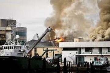 VIDEO: Fire breaks out in a lab bldg. at Florida University