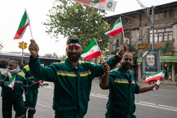 نمایش اقتدار جان فدا در گرگان
