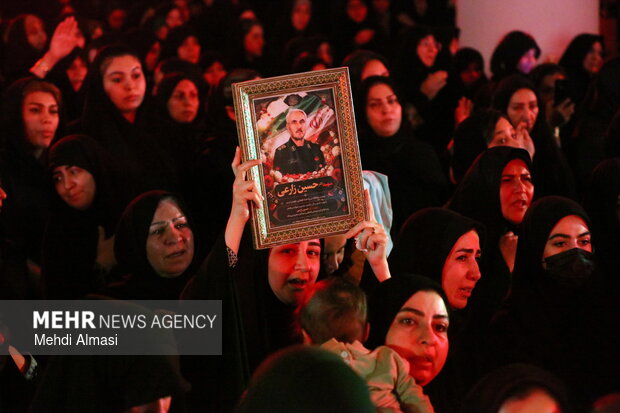 وداع با ۱۴ شهید گردان تخریب استان زنجان