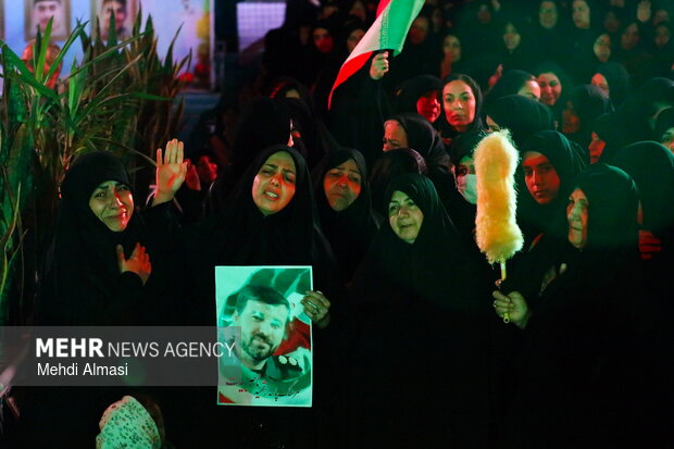 وداع با ۱۴ شهید گردان تخریب استان زنجان