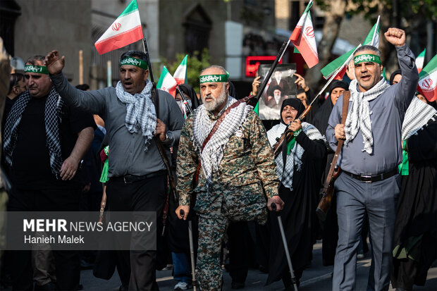 نمایش اقتدار جان فدا در گرگان