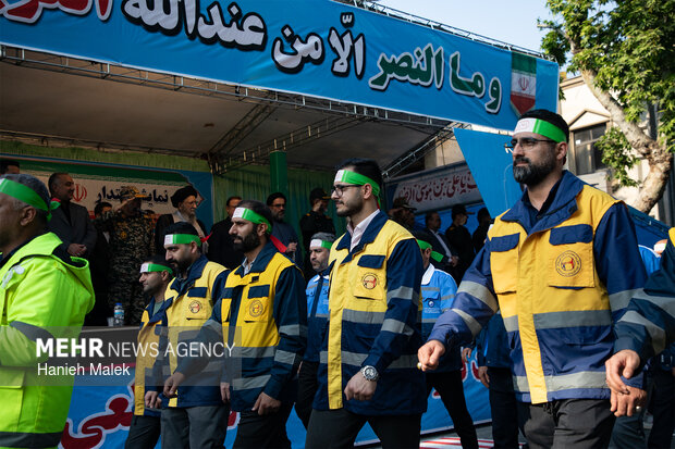نمایش اقتدار جان فدا در گرگان