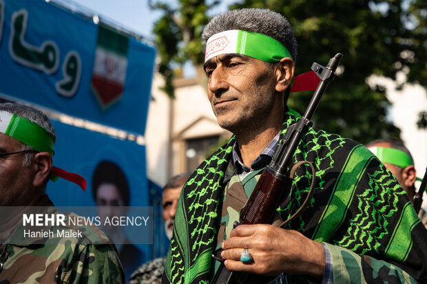 نمایش اقتدار جان فدا در گرگان