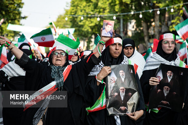 نمایش اقتدار جان فدا در گرگان