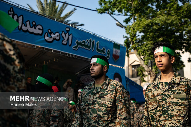 نمایش اقتدار جان فدا در گرگان