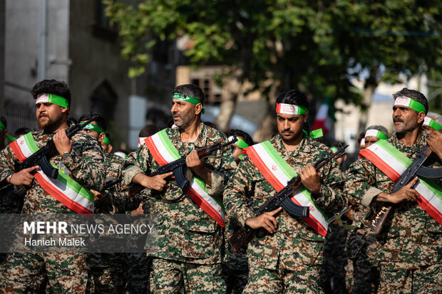 نمایش اقتدار جان فدا در گرگان