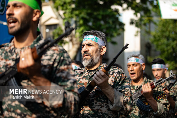 نمایش اقتدار جان فدا در گرگان