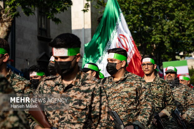 نمایش اقتدار جان فدا در گرگان