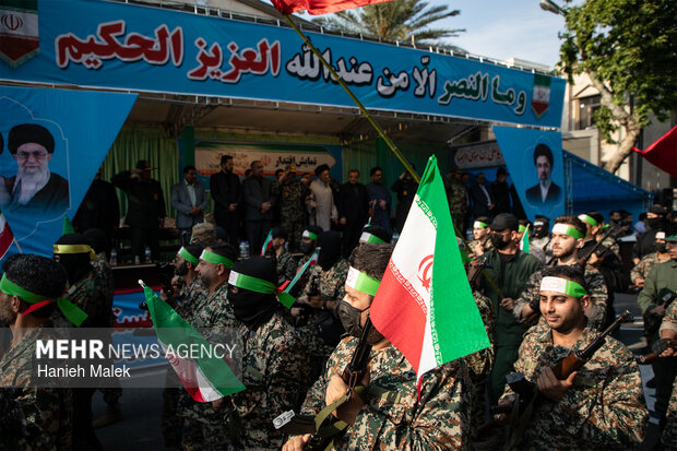 نمایش اقتدار جان فدا در گرگان