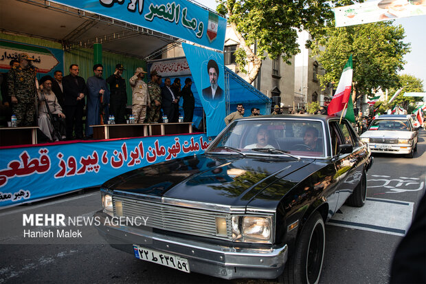 نمایش اقتدار جان فدا در گرگان
