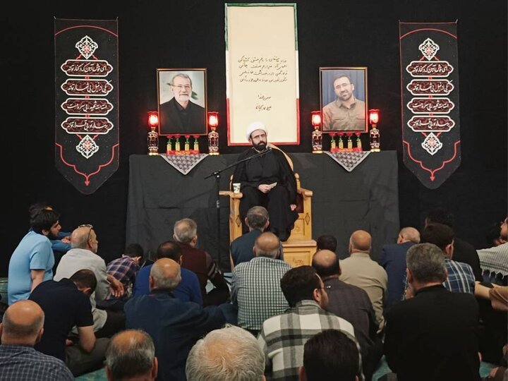 مراسم اربعین شهید علی لاریجانی در دانشگاه شریف برگزار شد