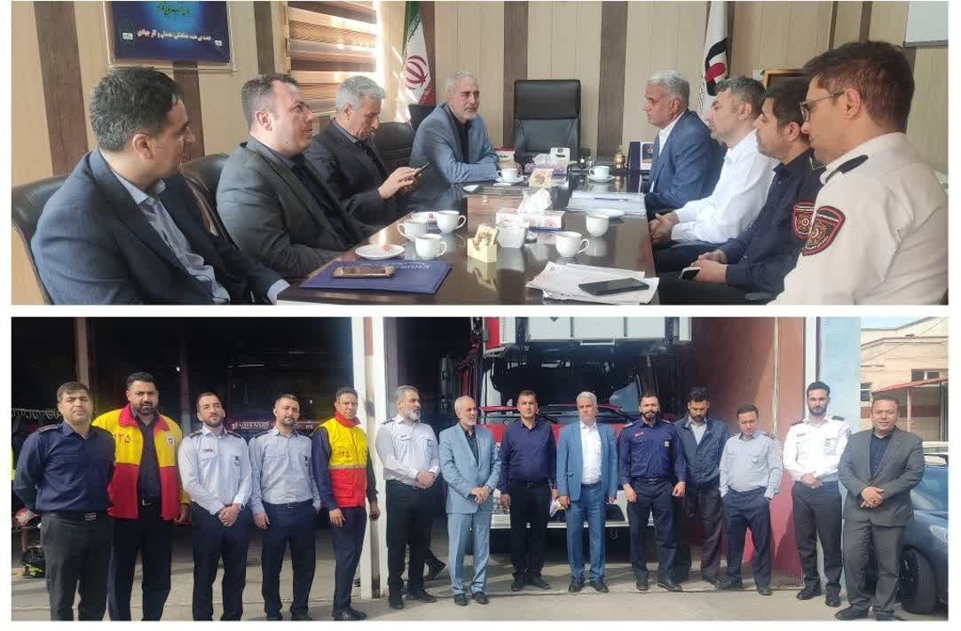 تقدیر نماینده کرمانشاه از آتش‌نشانان فداکار