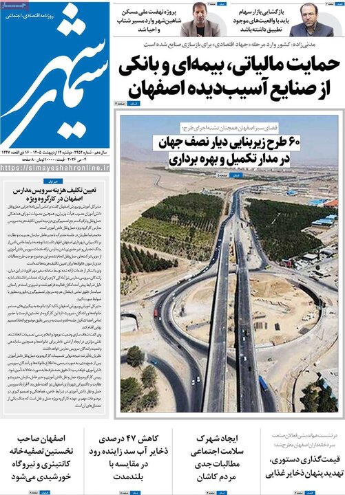 روزنامه های اصفهان