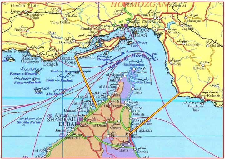 İran'ın Hürmüz'deki yeni kontrol bölgesi belirlendi&nbsp; (+harita)