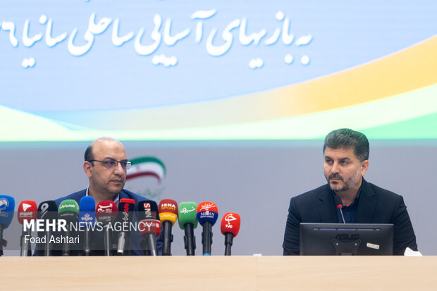 نشست خبری بازی های آسیایی ساحلی سانیا 2026