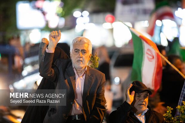Iranian people denounce US-Israeli aggression, back Leader
