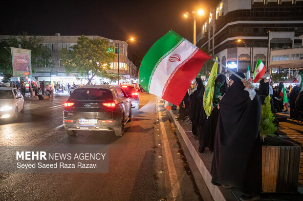 Iranian people denounce US-Israeli aggression, back Leader

