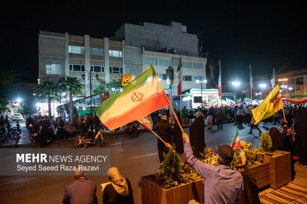 Iranian people denounce US-Israeli aggression, back Leader
