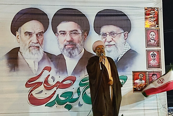 حجت الاسلام تاج: اتحاد مردم دشمن را مایوس کرده است