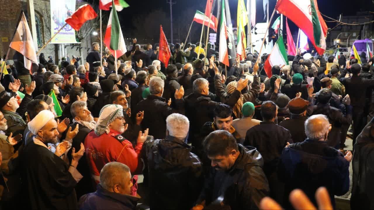 شکوه حضور ساوجی‌ها در شصت و پنجمین شب بیعت با ولایت فقیه