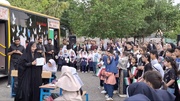 ۱۶۸ نوآموز قرچکی یاد میناب را گرامی داشتند