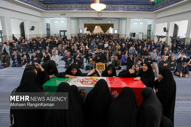 تشییع پیکر مطهر سردار شهید سید علی موسوی هوایی