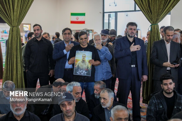 تشییع پیکر مطهر سردار شهید سید علی موسوی هوایی