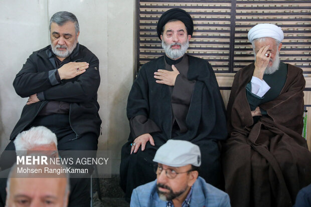تشییع پیکر مطهر سردار شهید سید علی موسوی هوایی