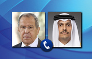 Russian, Qatari top diplomats discuss Hormuz Strait situation