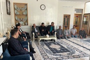 ابلاغ پیام قالیباف به خانواده پرستار شهیده