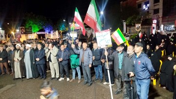 گزارش میدانی خبرنگار مهر از شصت و ششمین  قرار شبانه مردم بندر کیاشهر