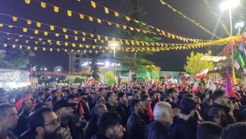 مداحی روح الله رحیمیان در ساری