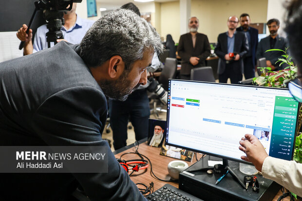 بازدید معاون ارتباطات و اطلاع رسانی دفتر رئیس جمهور از گروه رسانه ای مهر