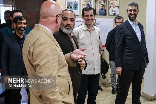 بازدید معاون ارتباطات و اطلاع رسانی دفتر رئیس جمهور از گروه رسانه ای مهر