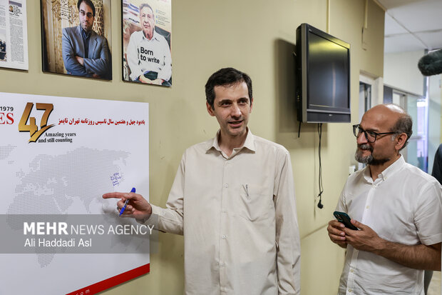 بازدید معاون ارتباطات و اطلاع رسانی دفتر رئیس جمهور از گروه رسانه ای مهر