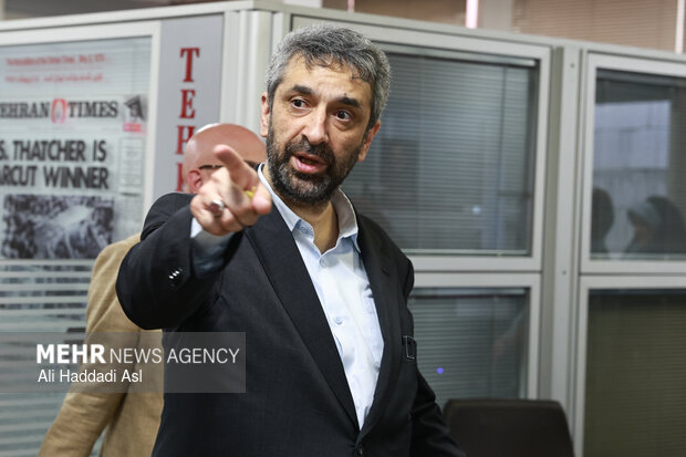 بازدید معاون ارتباطات و اطلاع رسانی دفتر رئیس جمهور از گروه رسانه ای مهر